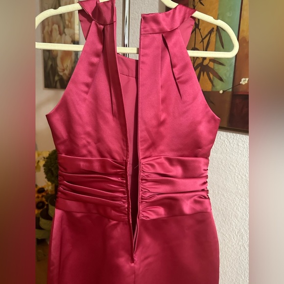 David’s Bridal pink mini dress size 8 - Picture 9 of 11